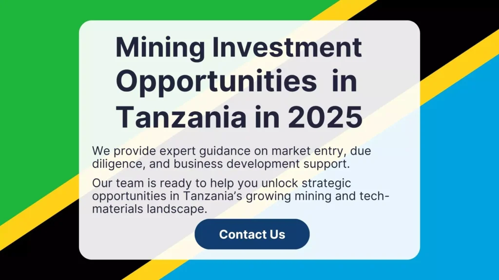 Tanzania's bold leap into the future of mining. Mining Investment Opportunities in tanzania in 2025